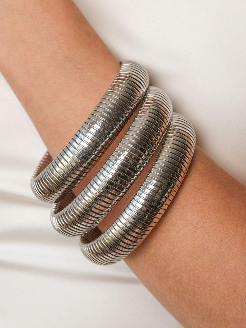 Textured Cuff Bracelet