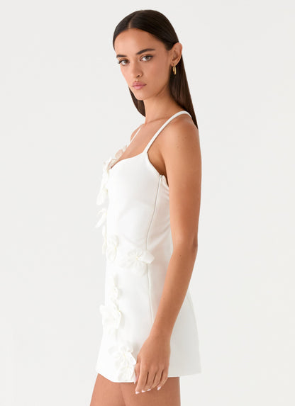 Vestido Mini Avenya - Branco Puro