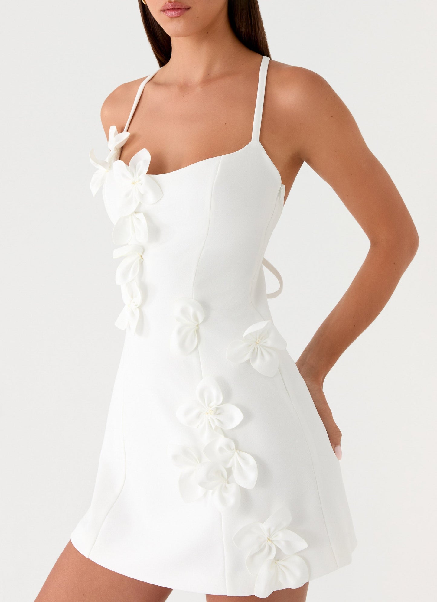 Vestido Mini Avenya - Branco Puro
