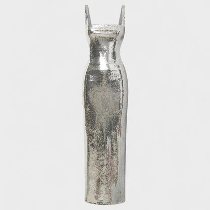 Sparkle Silver - Evening Gala Dress