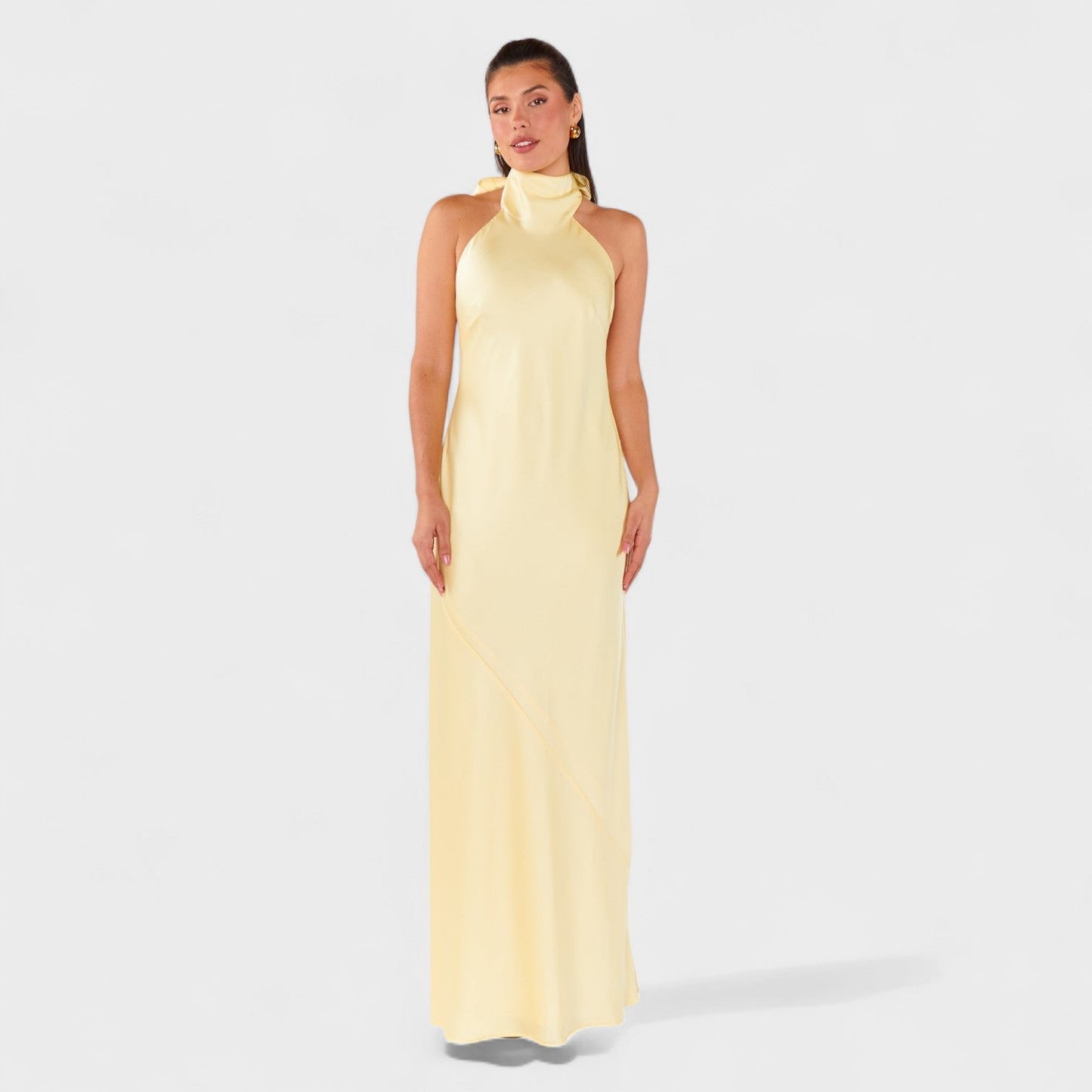 Martina - Vestido com Cinto de Cetim