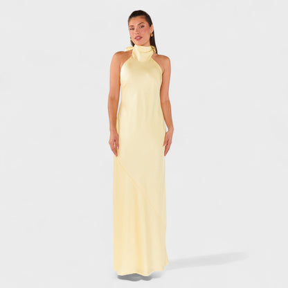 Martina - Vestido com Cinto de Cetim