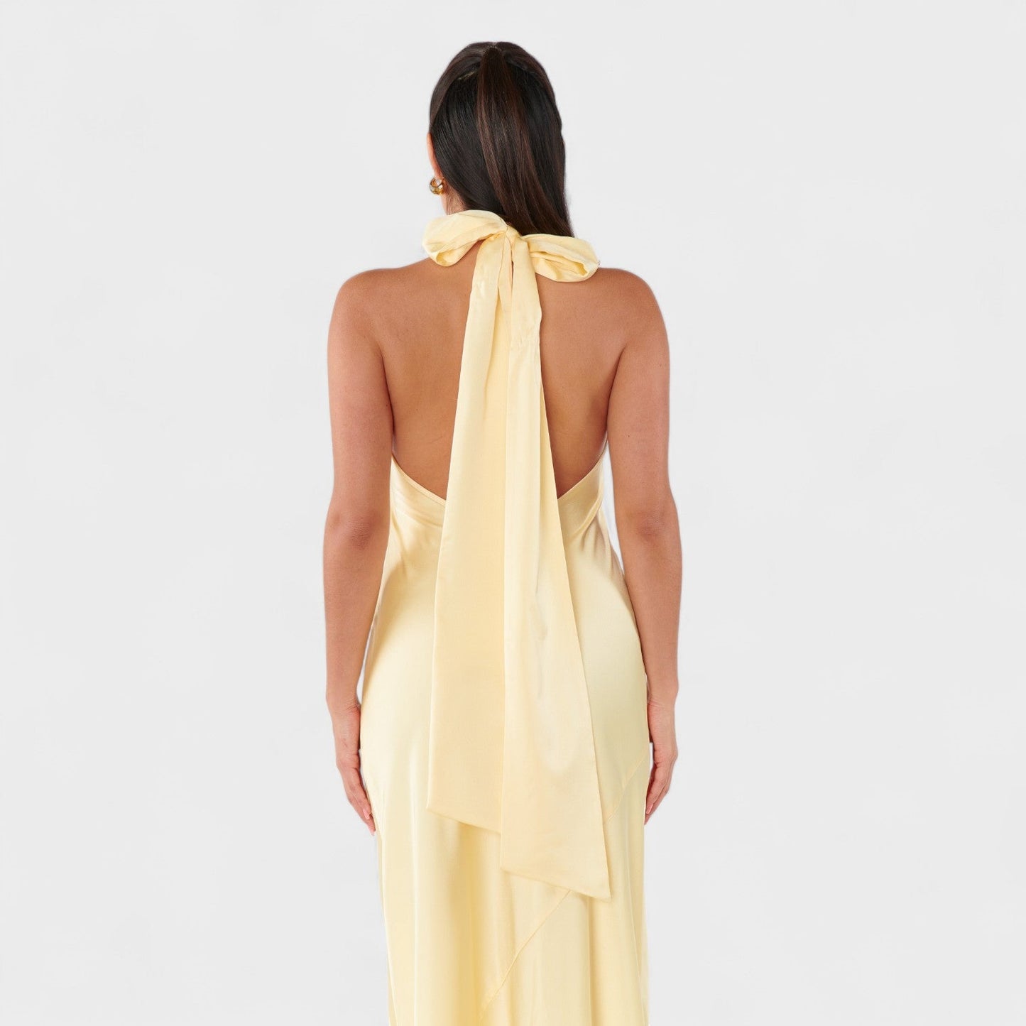 Martina - Vestido com Cinto de Cetim