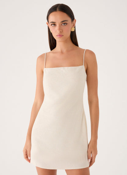 Mini Vestido Bailee - Cor Aveia