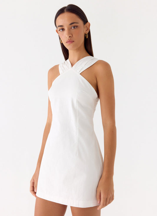 Vestido Mini Be My Baby - Branco Puro