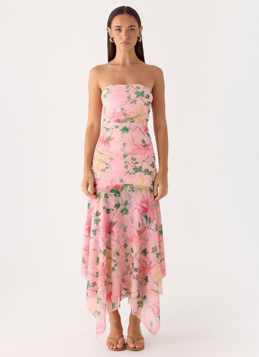 Vestido Midi Bingle - Floral de Primavera