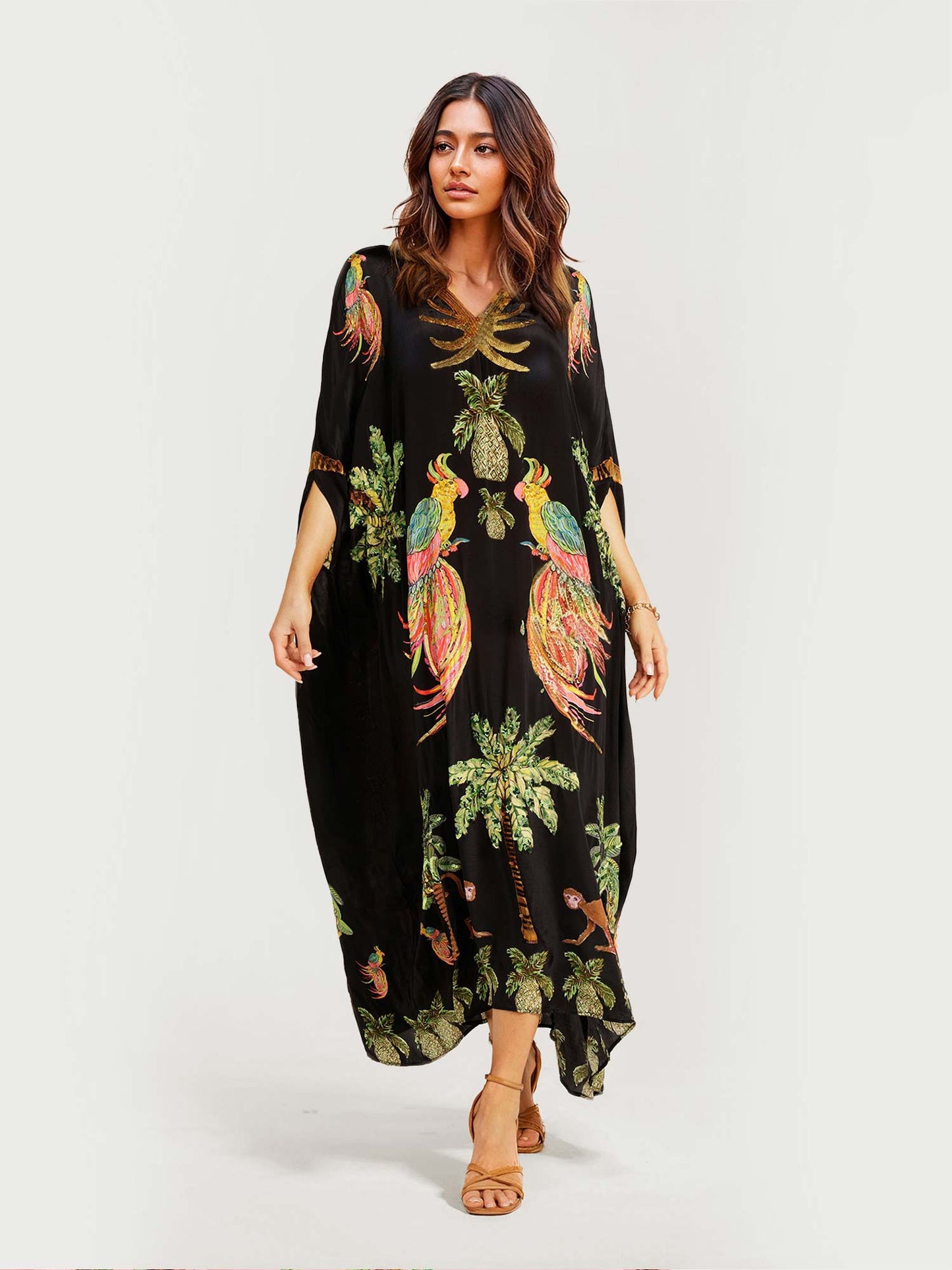 Alessandra - Long Printed Dress