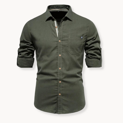 Blusa de Mistura Respirável com Fecho Frontal