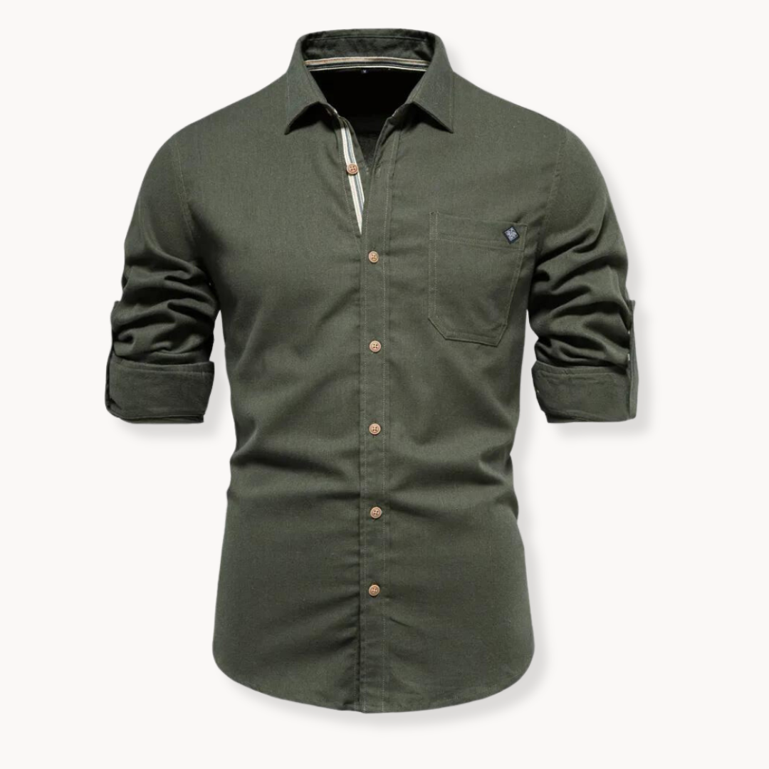 Blusa de Mistura Respirável com Fecho Frontal