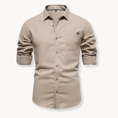 Blusa de Mistura Respirável com Fecho Frontal