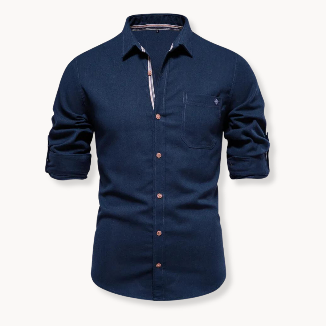 Blusa de Mistura Respirável com Fecho Frontal