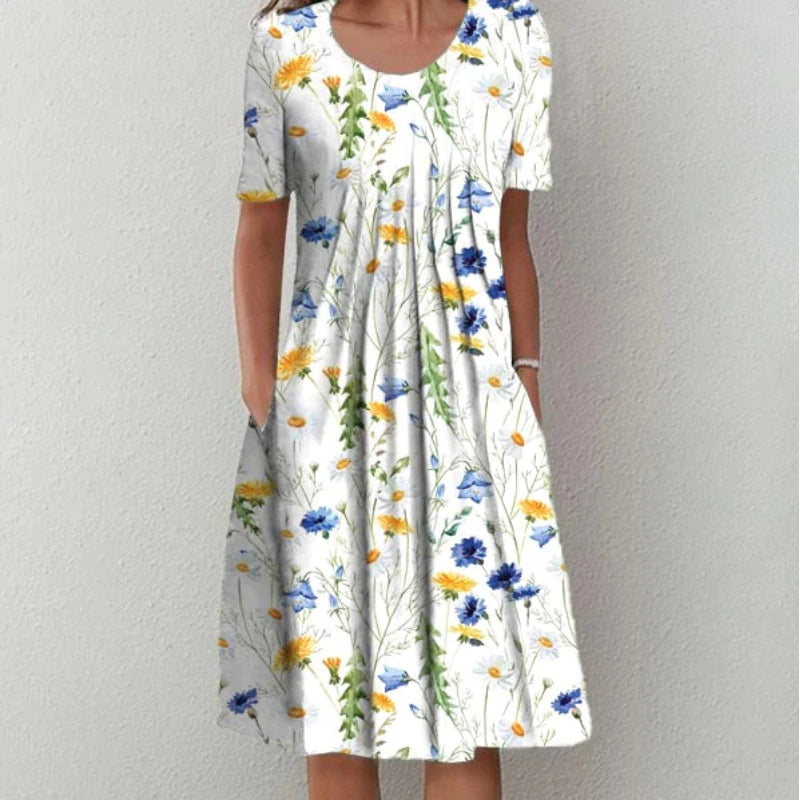 Marta - Vestido Midi em Camadas