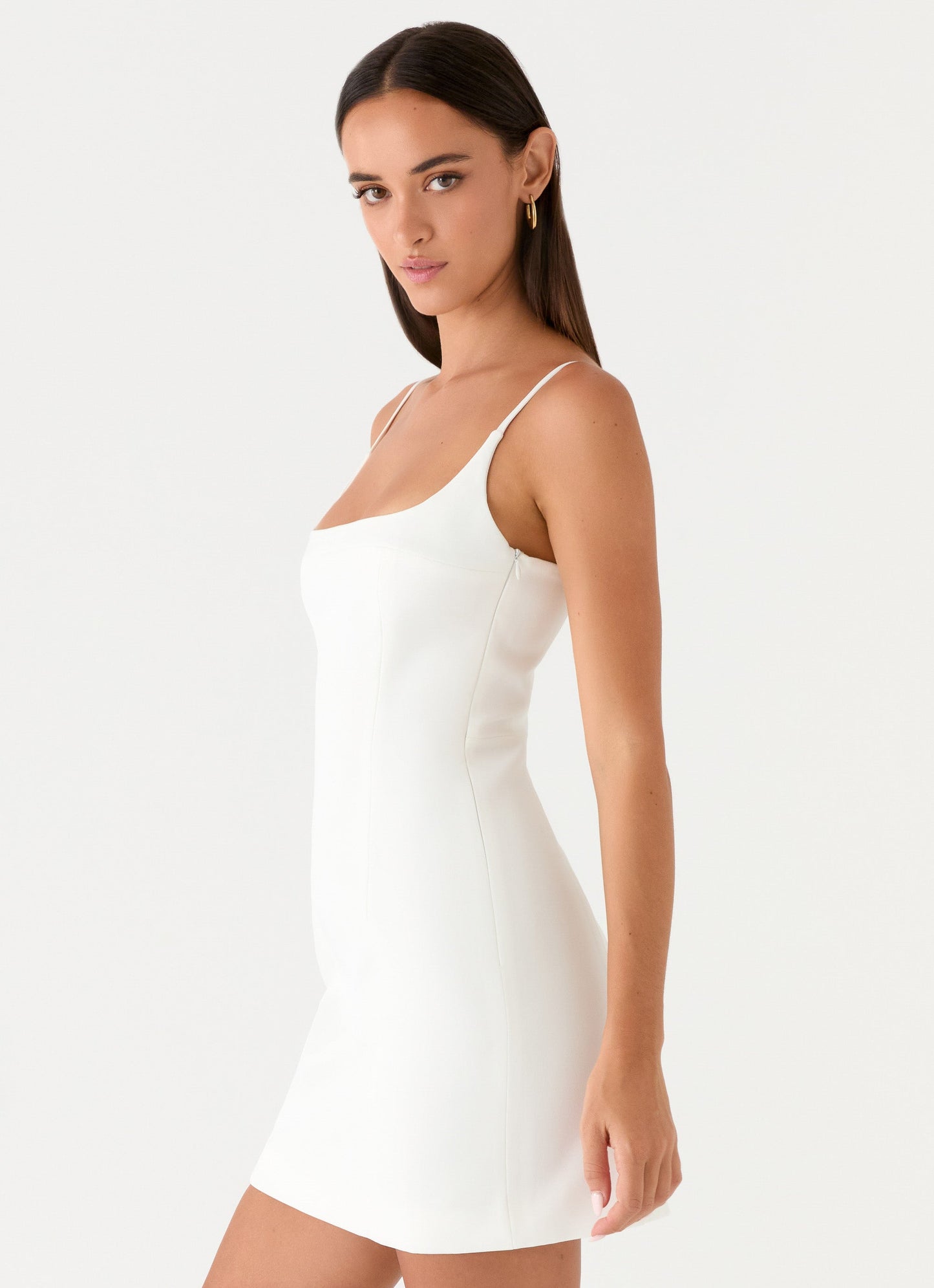 Vestido Mini Caelia - Branco Puro