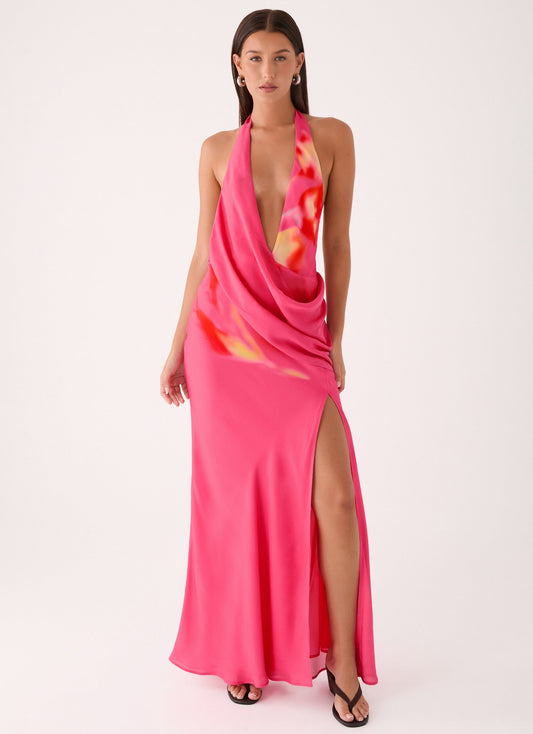 Maxi Dress Calanbra - Fuchsia