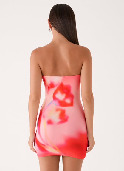 Mini Vestido Callistae - Pétala Queimada