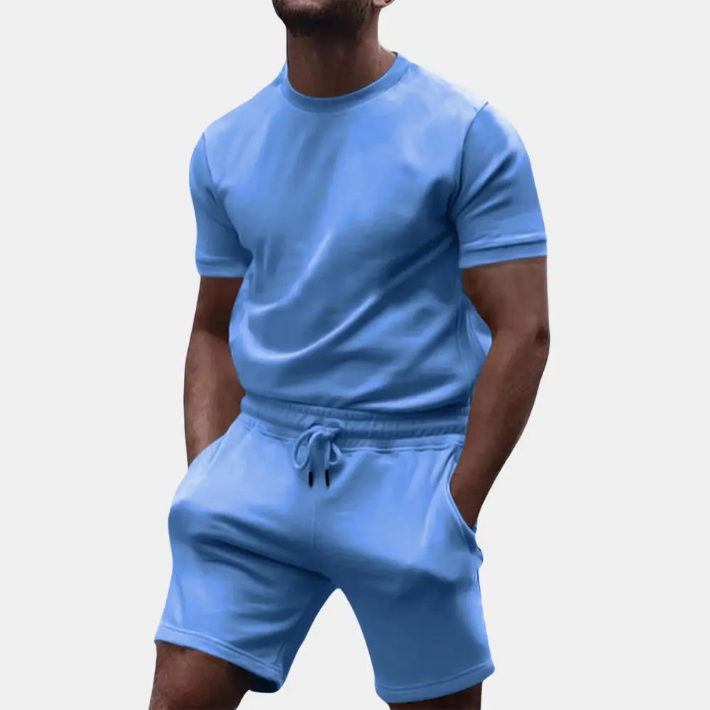 Conjunto Casual - Camiseta de Corte Amplio