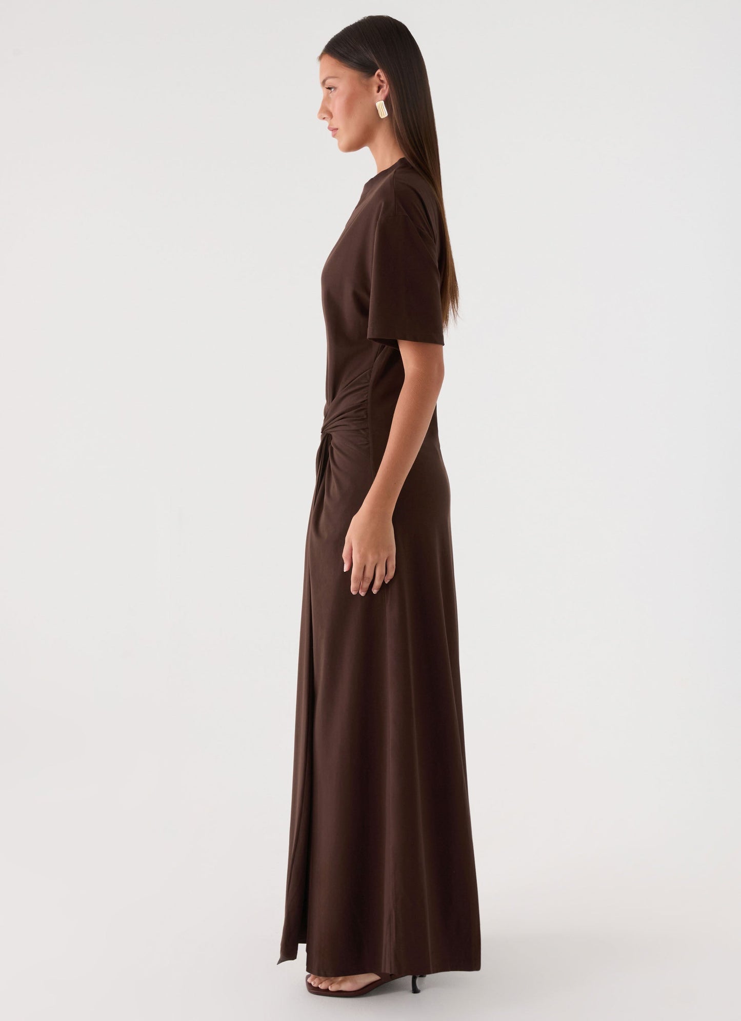 Celyse Chocolate Maxi Dress