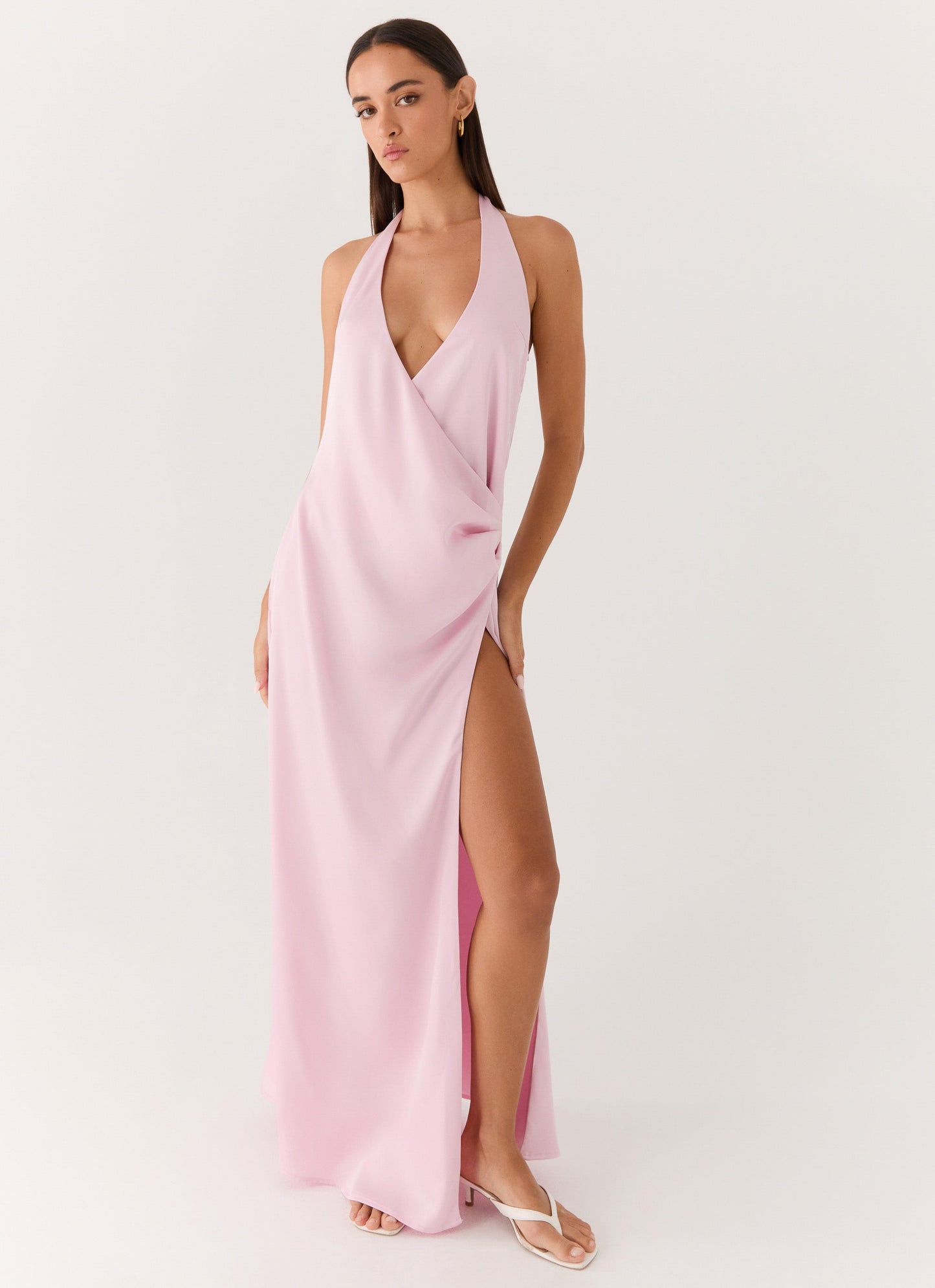 Chellie Rosa - Vestido Maxi Envolvente