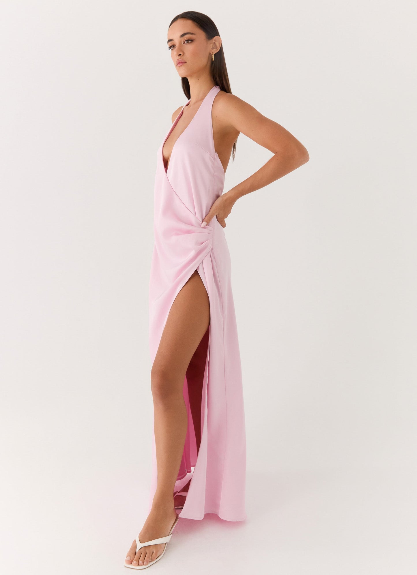 Chellie Rosa - Vestido Maxi Envolvente