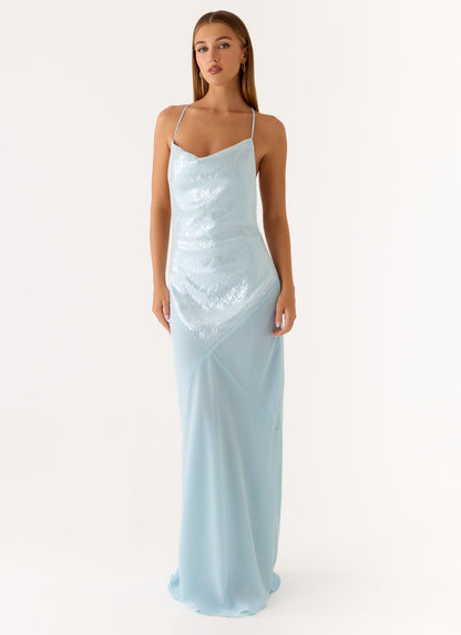 Maxi Dress Cleodora - Blue