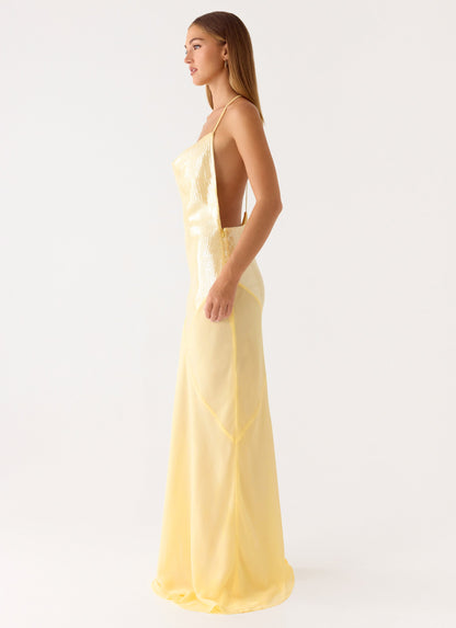 Maxi Vestido Cleodora - Amarelo