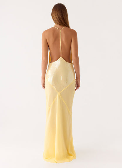 Maxi Vestido Cleodora - Amarelo