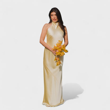 Martina - Vestido com Cinto de Cetim