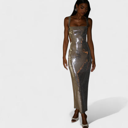Sparkle Silver - Evening Gala Dress
