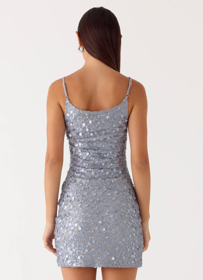 Mini Vestido Danali - Prata