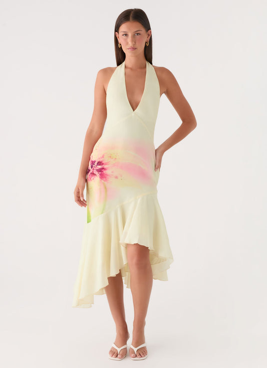 Vestido Midi Darline - Lilás Delicado
