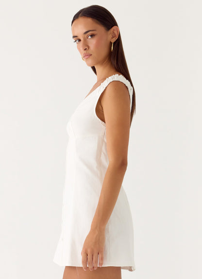 Mini Drift Dress - White
