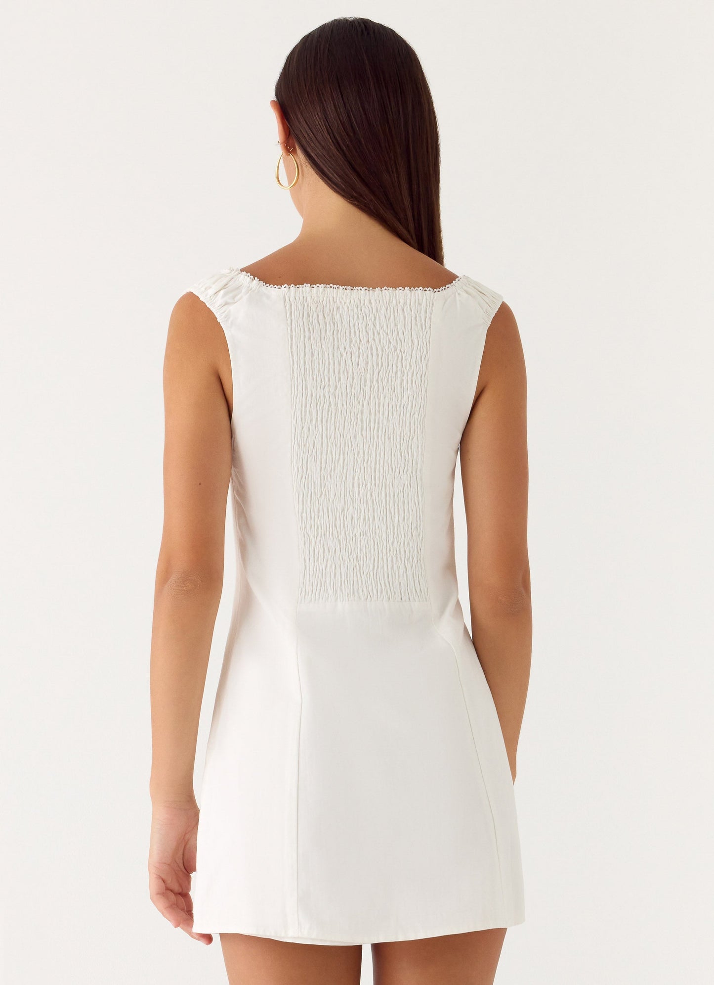 Mini Drift Dress - White