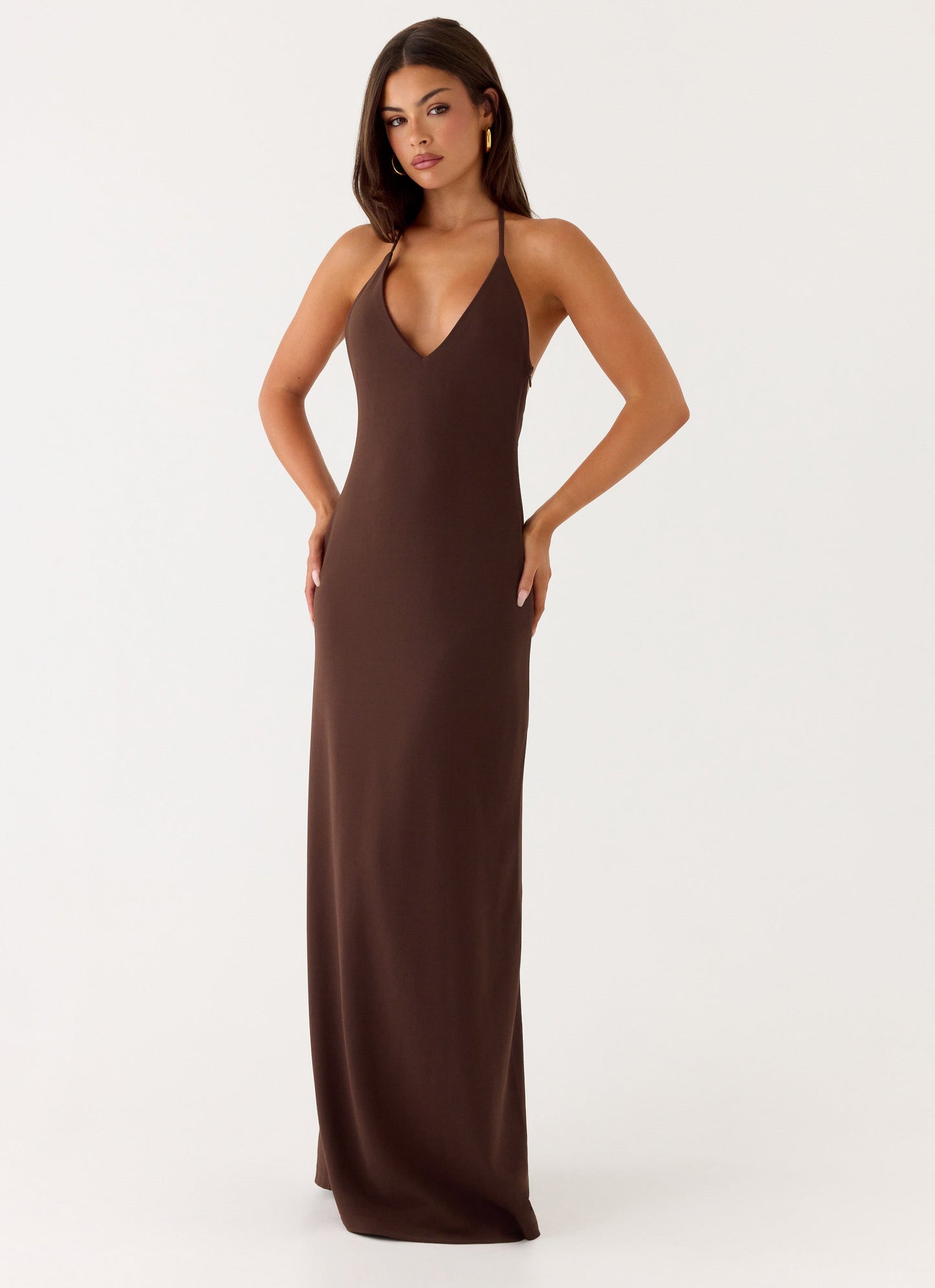 Maxi Dress Endless Sunday - Chocolate