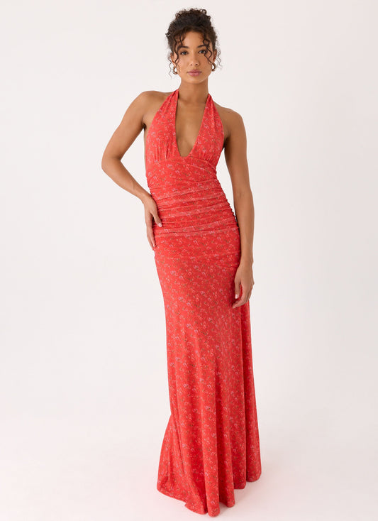 Maxi Dress Esme - Magenta Pink