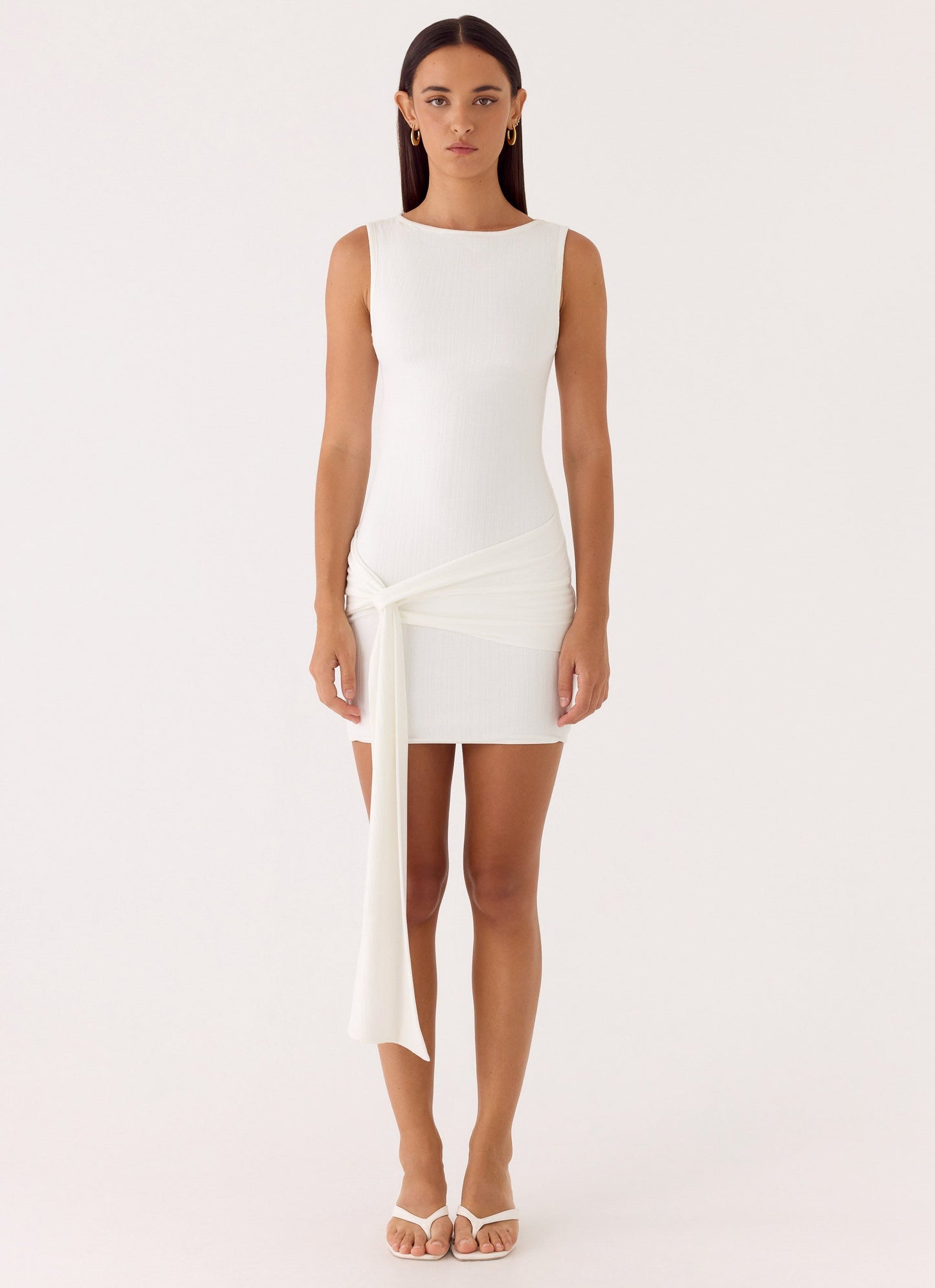 Vestido Mini Everly - Branco Puro