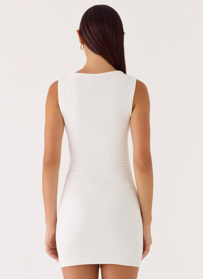 Vestido Mini Everly - Branco Puro