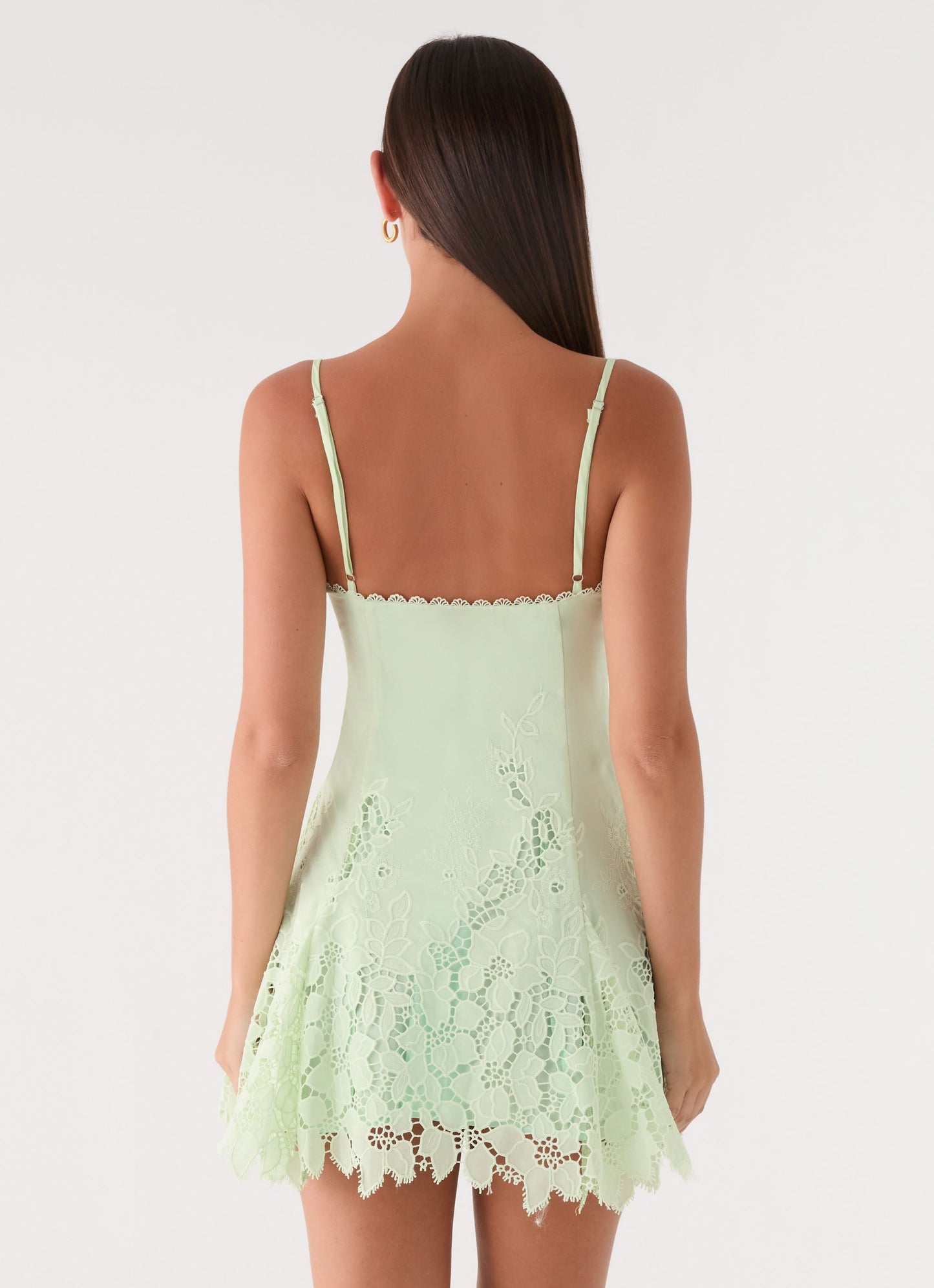 Vestido Mini Florine - Verde Pistache