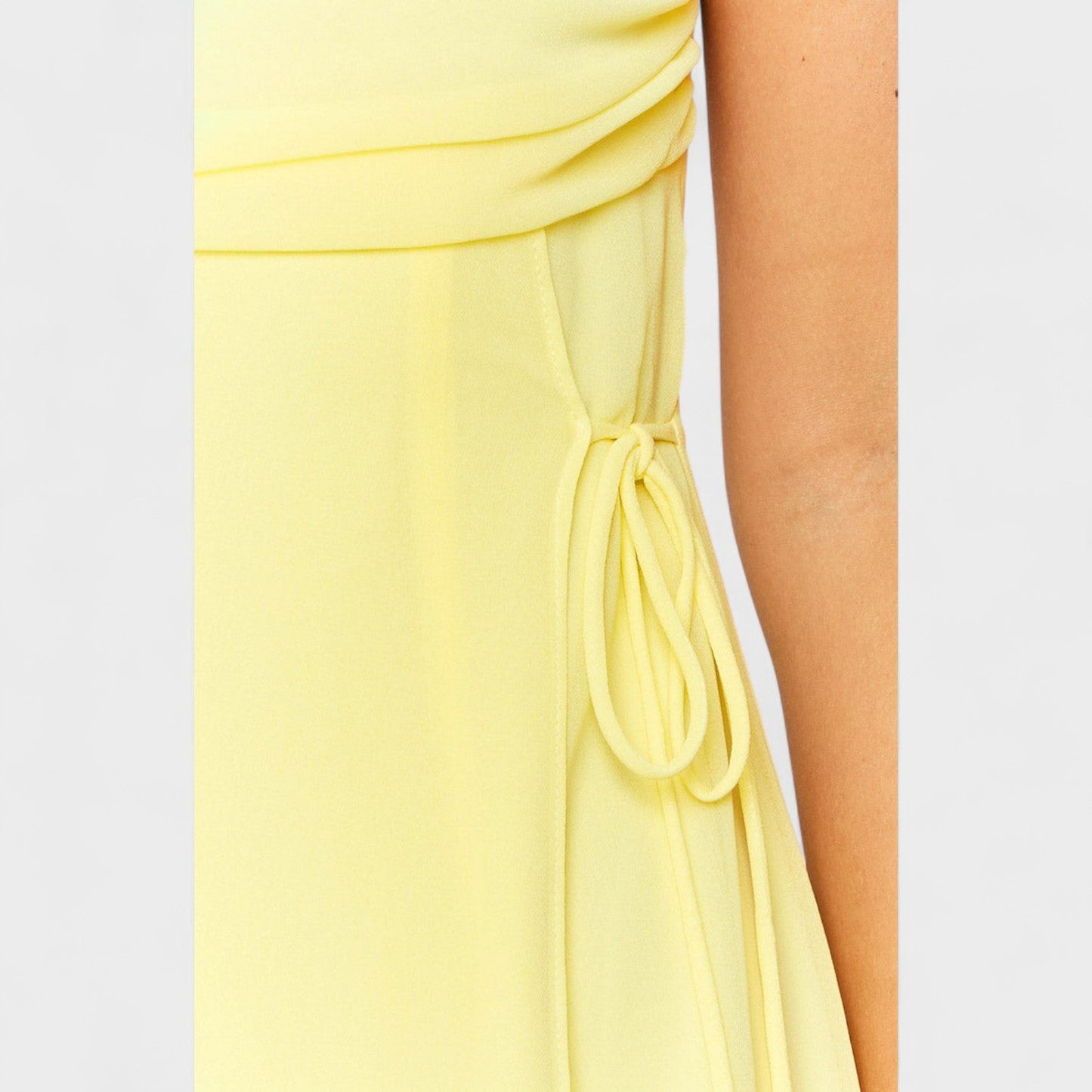 Flóssi - Maxi Vestido Amarelo