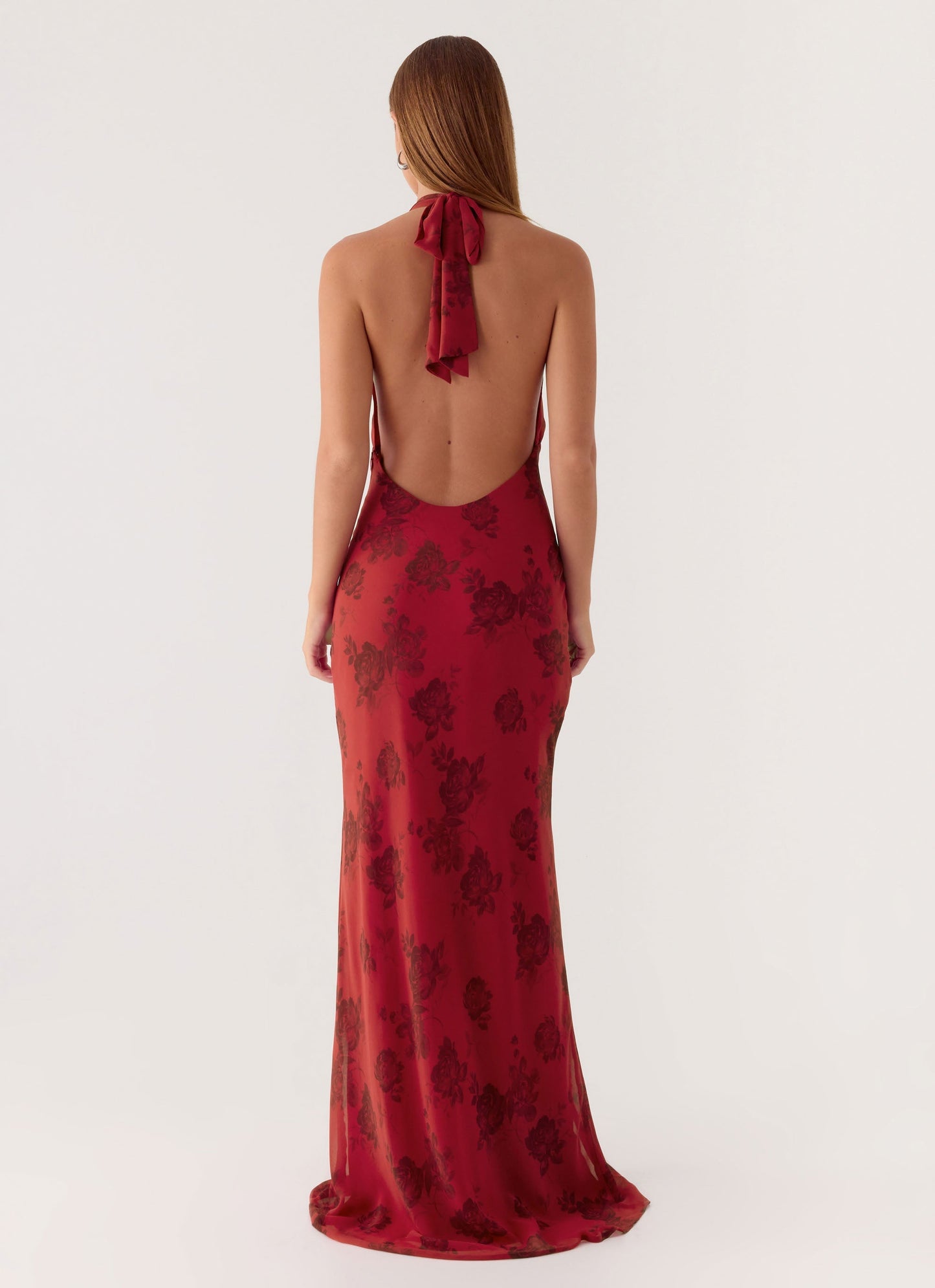 Maxi Dress Freja - Cherry Pink
