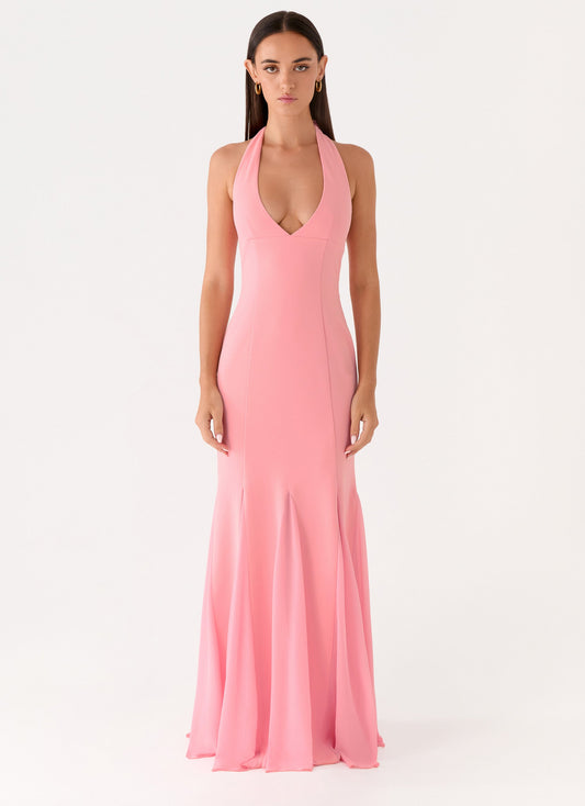 Maxi Dress Girl Talk - Pink