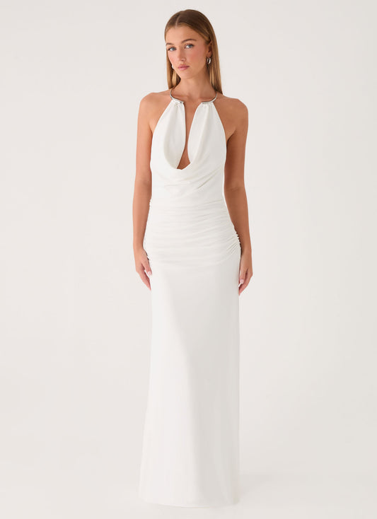 Vestido Maxi Hena - Cor Branca