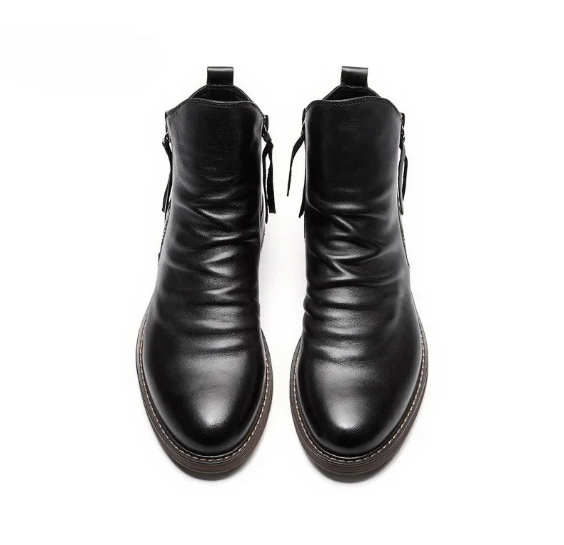 Botas Chelsea de Cuero Paulo