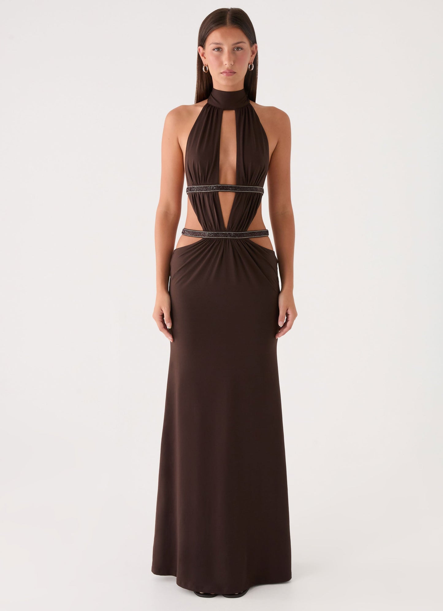 Maxi Dress Kendrah - Chocolate