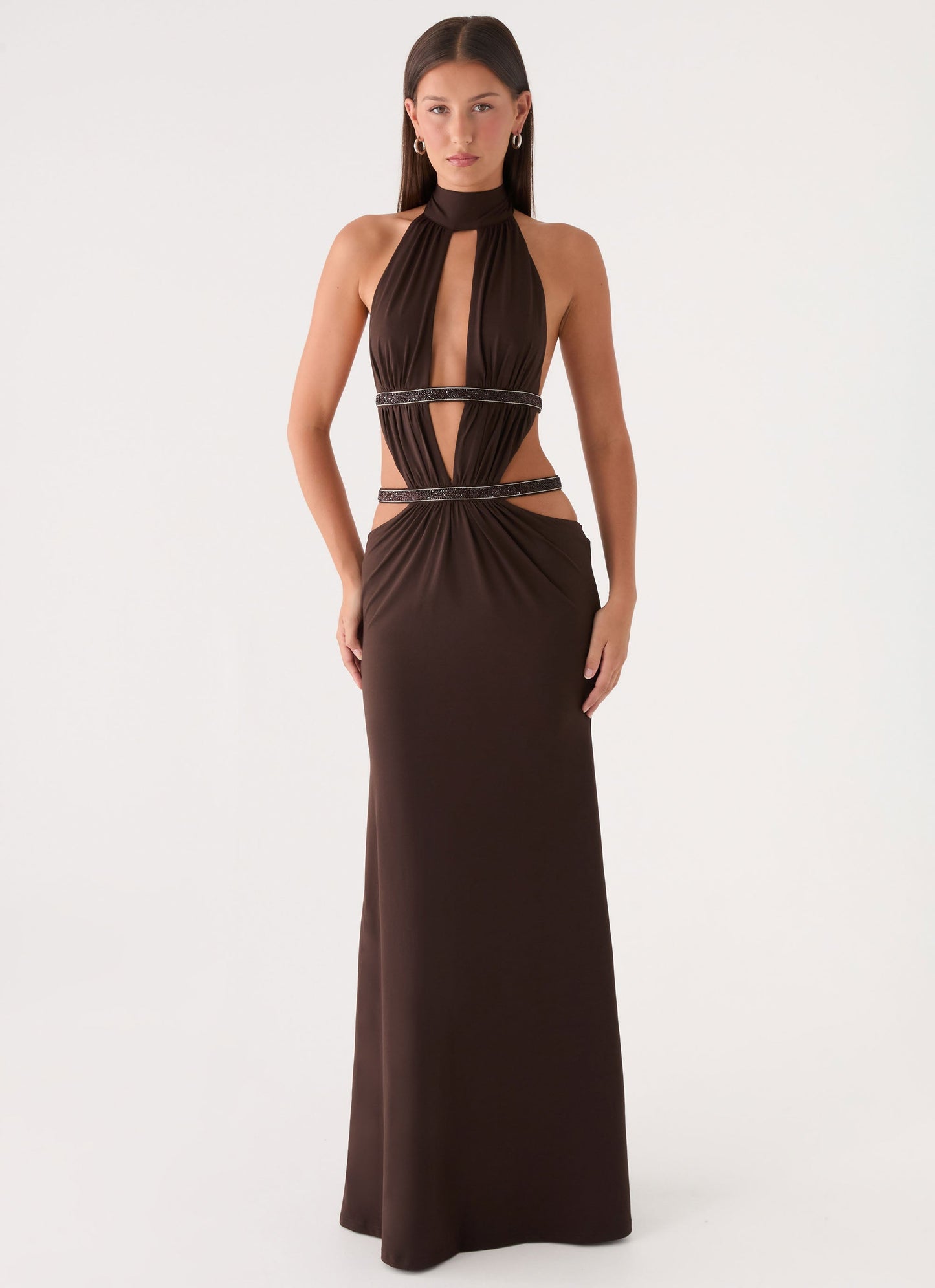 Maxi Dress Kendrah - Chocolate