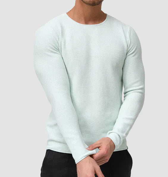 Maximiliano - Sudadera de Cuello Alto con Bolsillos Seguros