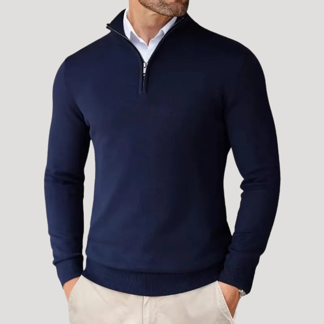 Afonso - Ultra-Comfort Knit Pullover