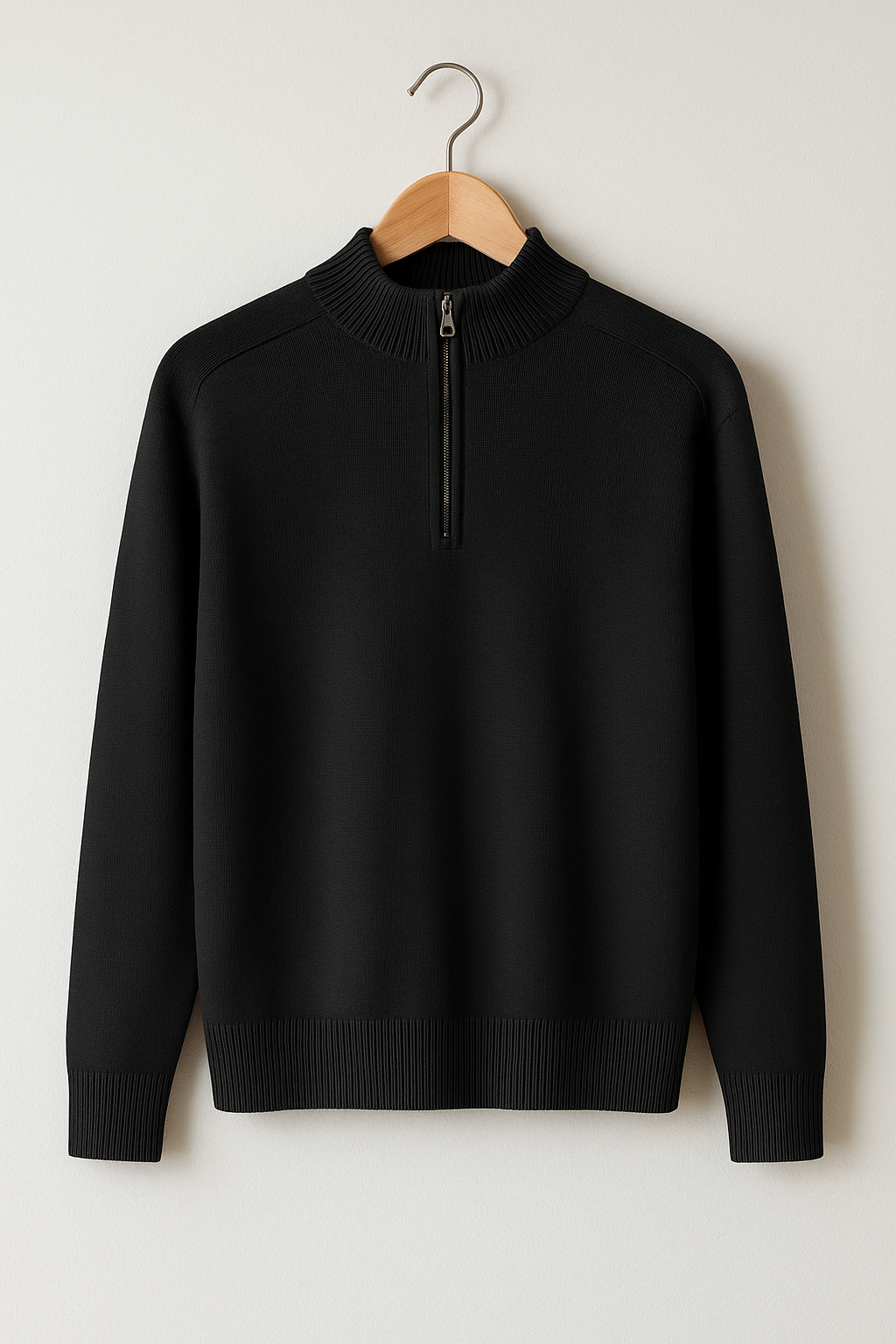 Meio Zíper - Pullover de Malha
