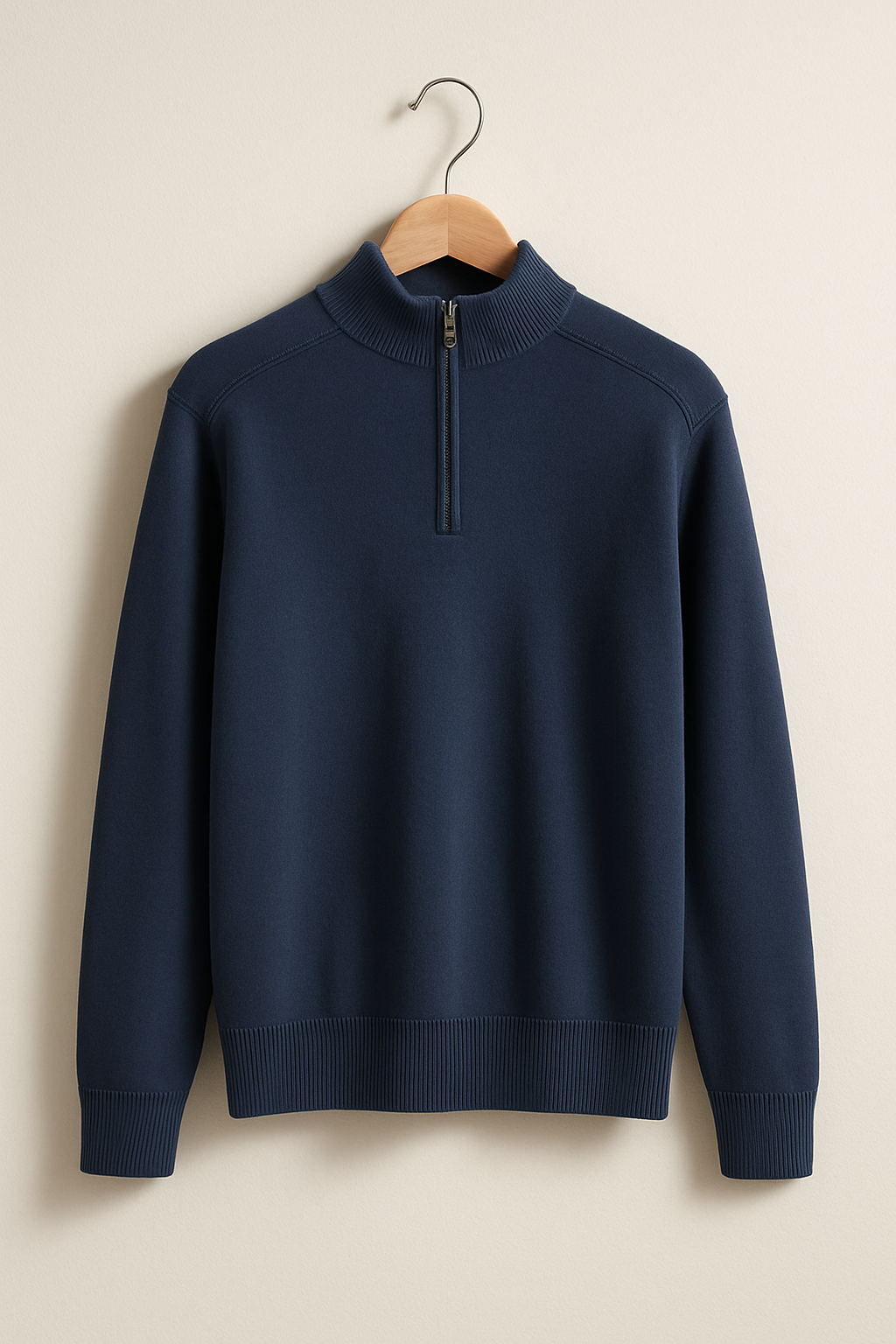Meio Zíper - Pullover de Malha