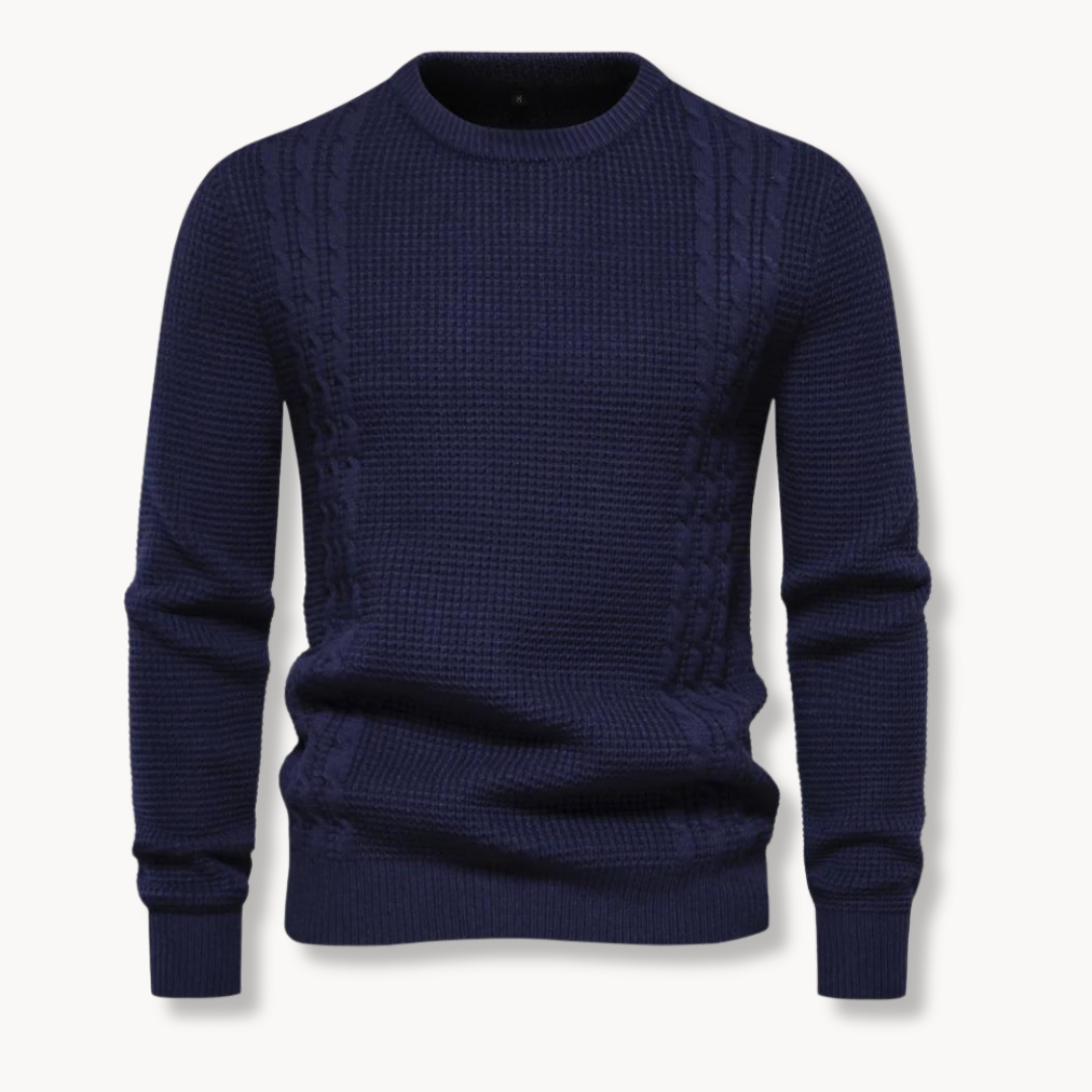 João - Patchwork Knit Sweater