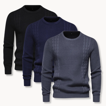 João - Patchwork Knit Sweater